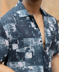 Deep Forest Abstract Printed Shirt