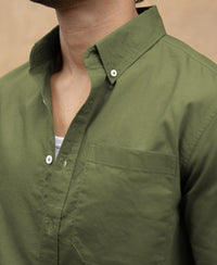 Green Lightweight Shirt 100% Cotton