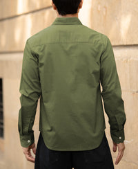 Green Lightweight Shirt 100% Cotton