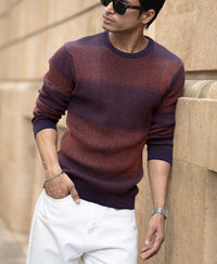 Multicolour Knitted T-Shirt 100% Cotton