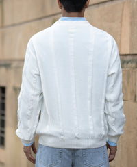 White Structured T-Shirt 100% Cotton