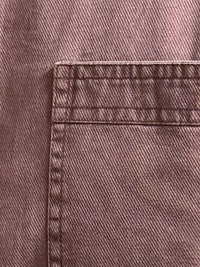 Rust Washed Structured Shirt