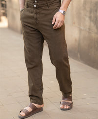 Brown Structured Co-ord Set 100% Cotton