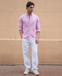Pink Oxford Shirt 100% Cotton