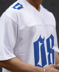 White Printed Jersey T-Shirt
