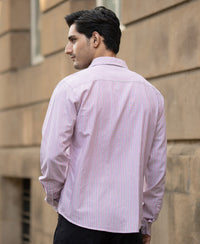 Light Pink Oxford Stripe Shirt 100% Cotton