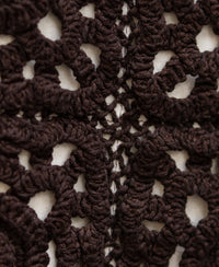 Cream Contrast Crochet Patch T-Shirt 100% Cotton
