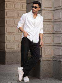 Regular Fit Full Sleeve Collar Shirt