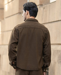 Brown Structured Co-ord Set 100% Cotton