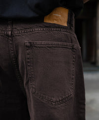 Charcoal Washed Baggy Jeans