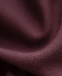 Wine Printed Linen Shirt
