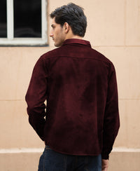 Wine Sprayed Shirt 100% Cotton