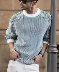 Black And White Striped T-Shirt