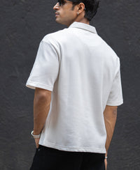Off-White Applique Polo T-Shirt