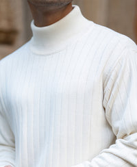 Off-White Structure Stripe High Neck T-Shirt