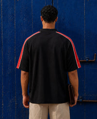 Black Printed Jersey T-Shirt