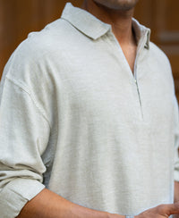 Pista Grey Lightweight Collar Shirt