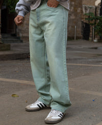 Tinted Blue Baggy Jeans