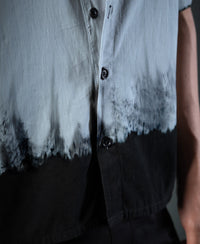 Black Tie-Dye Boxy Shirt 100% Cotton