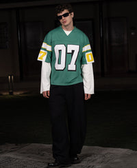 Green Graphic Jersey T-Shirt
