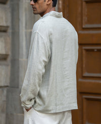 Pista Grey Lightweight Collar Shirt