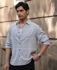 Grey Checks Shirt