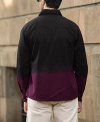 Dark Onion Ombre Cargo Shirt 100% Cotton