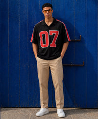 Black Printed Jersey T-Shirt