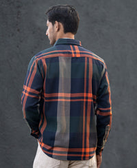 Multicolour Structure Checked Shirt