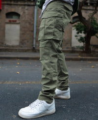 Olive Regular Fit Cargo Pant