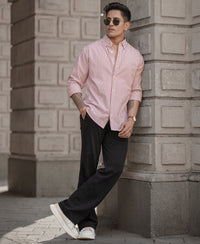 Rust Stripe Shirt 100% Cotton