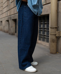 Basic Raw Wash Barrel Fit Denim