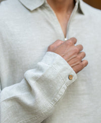Pista Grey Lightweight Collar Shirt