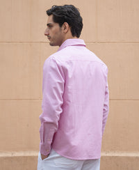 Pink Oxford Shirt 100% Cotton