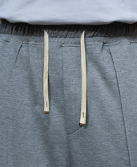 Grey Melange Baggy Trackpants