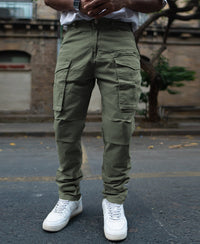 Olive Regular Fit Cargo Pant