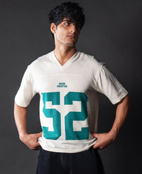 Cream Cotton Jersey T-Shirt
