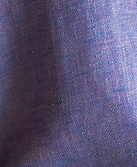 Lavender Linen Blend Structured Shirt