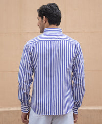 Blue Lightweight Stripe Shirt