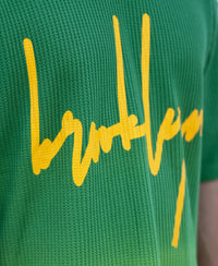Green Structured Ombre T-Shirt