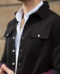 Dark Onion Ombre Cargo Shirt 100% Cotton