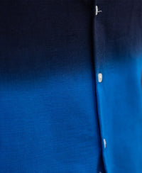 Navy And Royal Ombre Shirt 100% Cotton