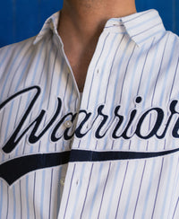Warrior Applique Stripe Shirt