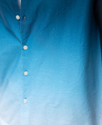 Dark Navy Ombre Shirt 100% Cotton