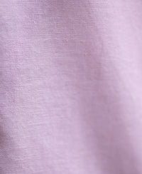 Light Pink Linen Blend Shirt