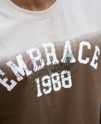 Brown Ombre Graphic Sando 100% Cotton