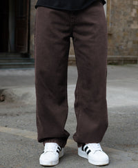 Charcoal Washed Baggy Jeans