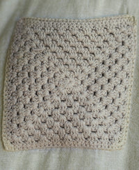 Sage Linen Blend Crochet Shirt