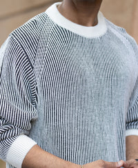 Black And White Striped T-Shirt