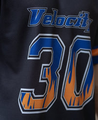Black Graphic Racing Tshirt